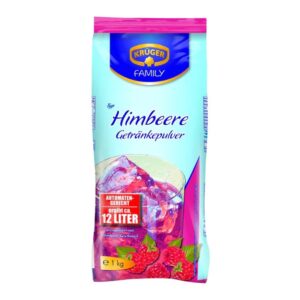 Getränkepulver Himbeere 1kg Krüger