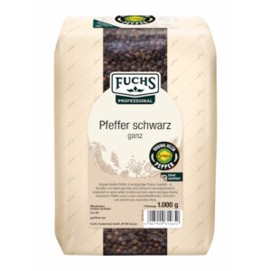 Fuchs Pfeffer schwarz ganz 1kg
