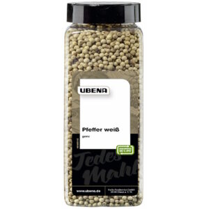 Ubena Pfeffer weiß ganz 600g