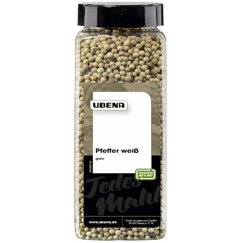 Ubena Pfeffer weiß ganz 600g – Bild 1