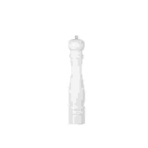 Salzmühle glänzend weiß 55x215mm HENDI