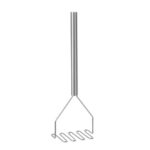 Kartoffelstampfer 200x130x810mm HENDI