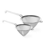 Spitzsieb 180x395mm fein mit Drahtgriff HENDI