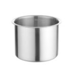 Suppentopf mit Deckel 17l Edelstahl HENDI