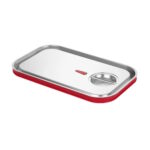 GN Deckel Silikonrand 1/2 Kitchen Budget Line HENDI