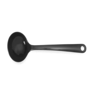 Soßenlöffel schwarz 0,07L 235mm HENDI