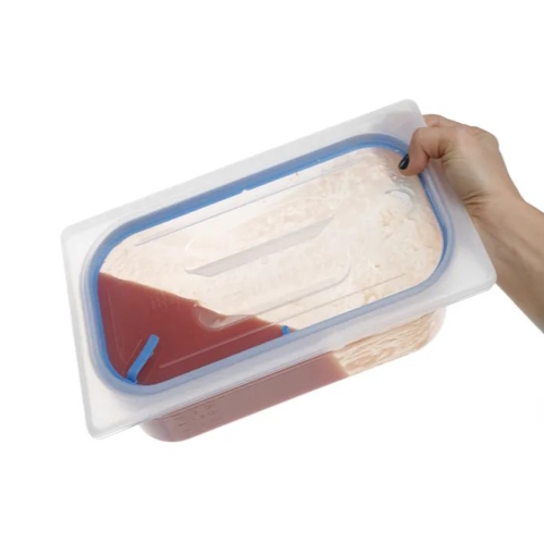 GN Deckel 1/6 mit Silikonrand HENDI – Bild 1