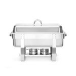 Chafing Dish Satz 2xGN 1/2 65 + 3xGN 1/3 65 HENDI