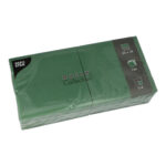 Servietten dunkelgrün 32x32cm 3-lagig 1/4 Falz 150Stück