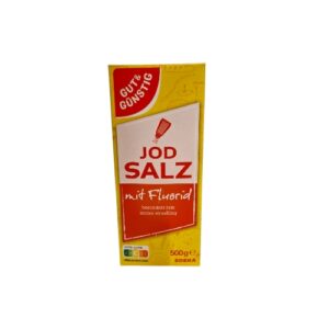 Salz mit Jod 500g gut & günstig