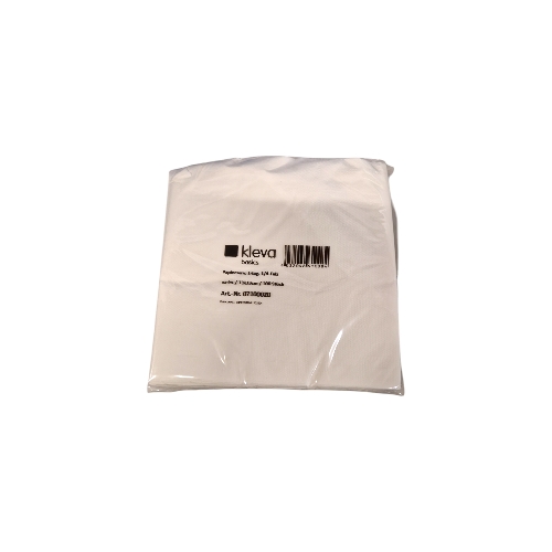 Servietten weiß 33x33cm 1-lagig 1/4 Falz 16x100Stück Kleva – Bild 1