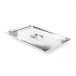 Gastronom Deckel 2/3 Edelstahl Profi Line HENDI
