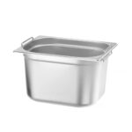 Gastronom Behälter mit Griffen 1/2 200mm Edelstahl Budget Line HENDI
