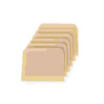 Teigschaber rechteckig PP 120x96mm HENDI