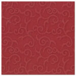 Servietten bordeaux 4040cm 3-lagig 1/4 Falz 50Stück Casali