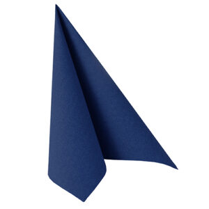Servietten dunkelblau 40x40cm 3-lagig 1/4 Falz 50Stück