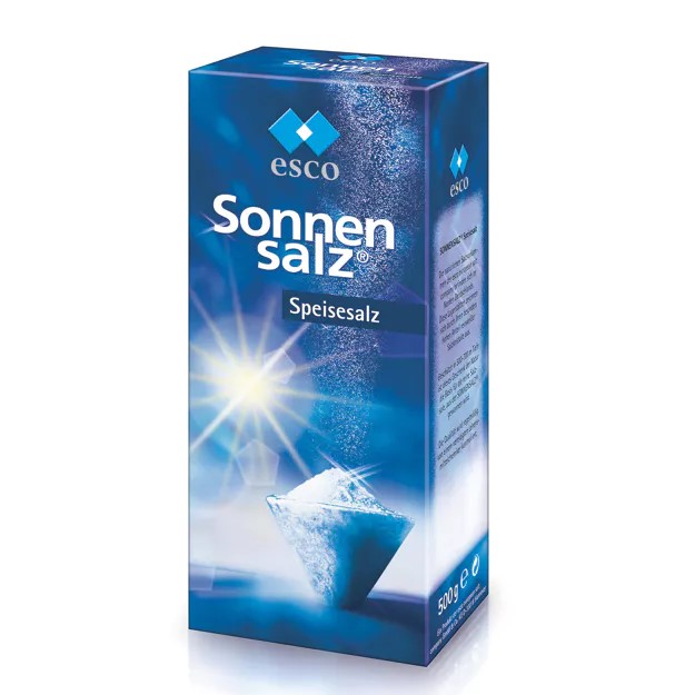 Speisesalz mit Jod 500g Sonnensalz – Bild 1