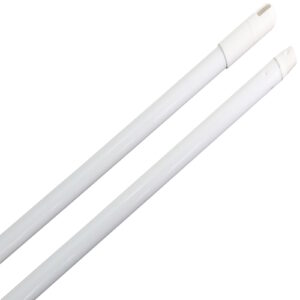HACCP Metallstiel 130cm weiß