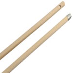 Holzbesenstiel 130cm mit Gewinde