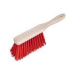 Handfeger braun Kunsthaar rot