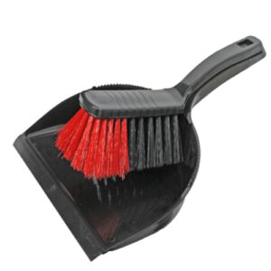 Kehrgarnitur Profi rot/schwarz