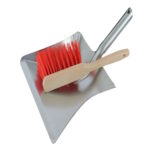 Outdoor Kehrgarnitur rot Metall