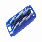 Nagelbürste doppelseitig blau