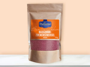 Kaugummi Streusel rosa 1kg Duliamo