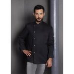 Kochjacke Herren "Model Lars" schwarz Größe 58