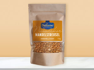 Mandelstreusel karamellisiert ca. 5mm 1kg Duliamo