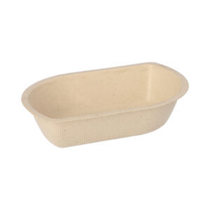 Snacktrays Zuckerrohr 3,6x9,9x15cm natur 50 Stück