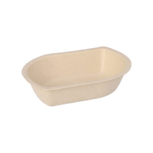 Snacktrays Zuckerrohr 3,1x9,7x13,2cm natur 50 Stück