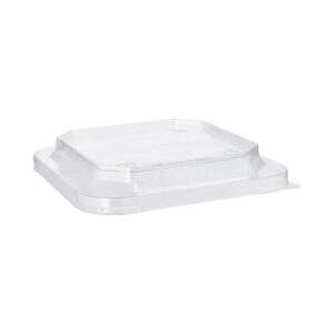 Deckel für Lunchboxen 2,5x16,2x16,2cm transparent 25 Stück