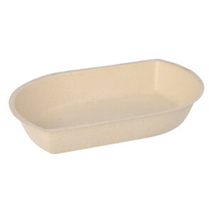 Snacktrays Zuckerrohr 3,6x14,4x21cm natur 50 Stück
