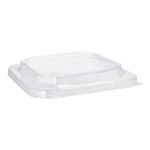 Deckel für Lunchboxen 2,5x18x18cm transparent 25 Stück