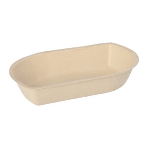 Snacktrays Zuckerrohr 3,6x12,2x19,4cm natur 50 Stück