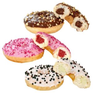 Donut Mischkiste 3-fach sortiert TK 36x82g Edna