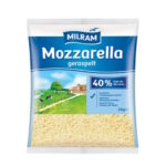 Mozzarella gerieben 2kg Milram