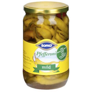Sofko Pfefferoni mild 720ml