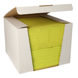 Servietten limongrün 40x40cm 1/4 Falz 100 Stück