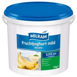 Fruchtjoghurt Banane 3,5% 5kg Milram