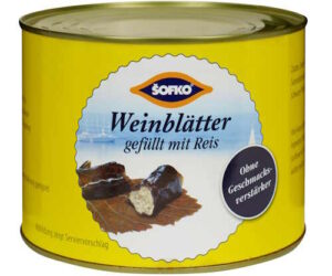Sofko Weinblätter gefüllt mit Reis 2kg