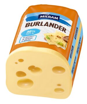 Burlander 30% ca. 3kg im Stück Milram