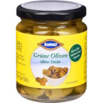 Sofko grüne Oliven ohne Stein 275ml