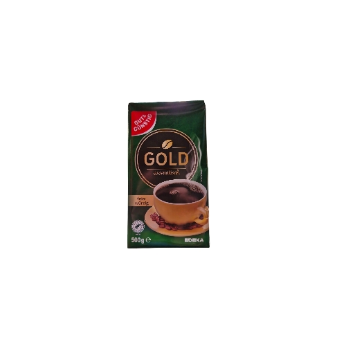 Kaffee Gold gemahlen kräftig 500g gut & günstig – Bild 1