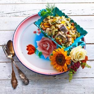 Heringsalat bunt 1kg Skansild