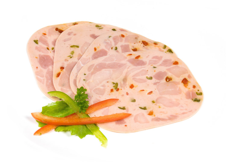 Schinkenpastete Paprika 500g Henkelmann – Bild 1