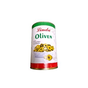 Oliven grün in Scheiben 4250ml ATG 2000g linda