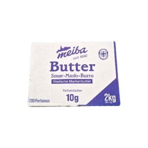 Butter portionen 200x10g Meiba