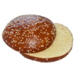 Hamburgerbrötchen Brezel Brioche mit Sesam 60,80g TK Edna